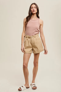 Women's Crew Neck Ribbed Knit Tank Top (Available in 12 Color Options!)