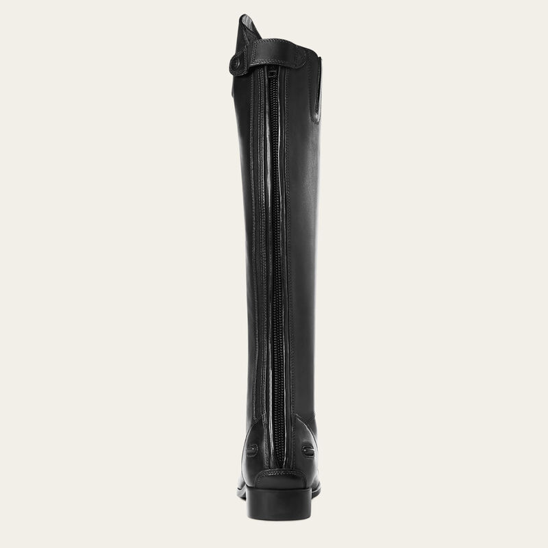 Ariat Women's Heritage Contour II Field Zip Tall Riding Boot in Black
