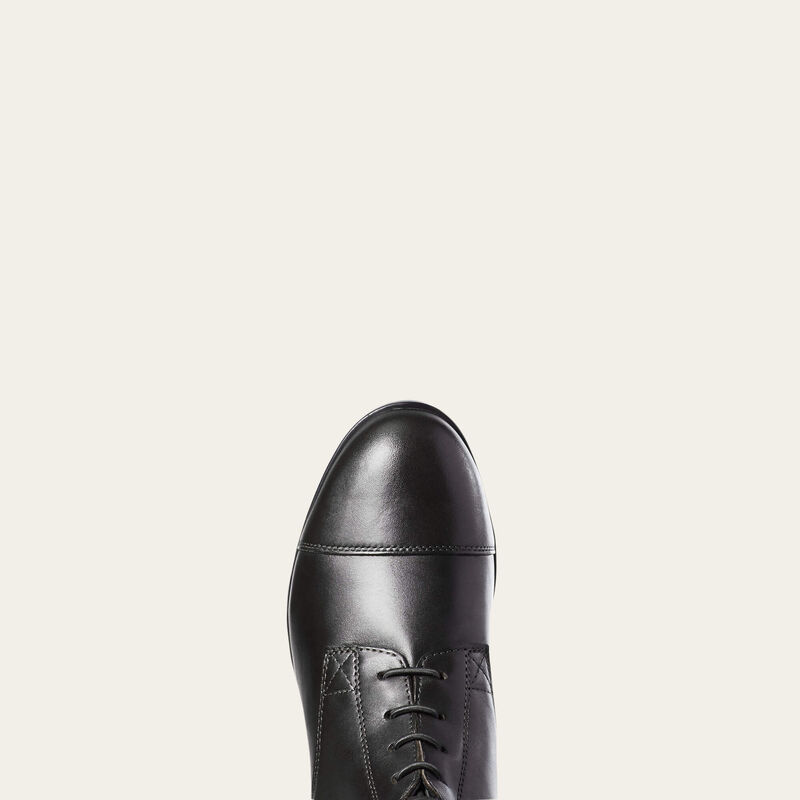 Ariat Women's Heritage Contour II Field Zip Tall Riding Boot in Black