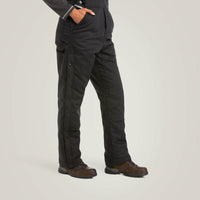 Ariat Women's Black Rebar DuraCanvas Stretch Insulated Bib