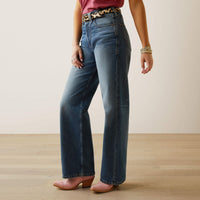 Ariat Women’s Ultra High Rise Tomboy Wide Leg Jean in Moana