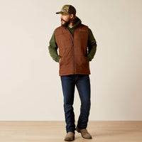 Ariat Men's Crius Insulated Vest in Potting Soil