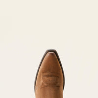 Ariat Women's Jukebox Western Boot in Dark Ginger Suede