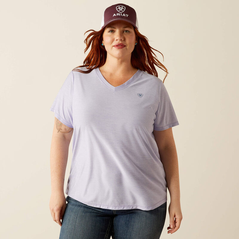 Ariat Women's Laguna Top in Sweet Lavender (Available in Plus Sizes)