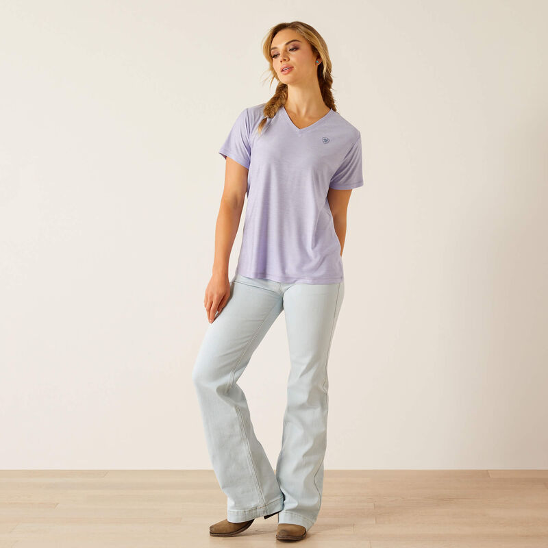 Ariat Women's Laguna Top in Sweet Lavender (Available in Plus Sizes)