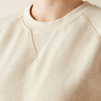 Ariat Women's Rebar Workman Washed Fleece Sweatshirt in Sun Kiss Heather (Available in Plus Sizes)