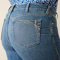 Ariat Women's Perfect Rise Naz Bootcut Jean in Crete (Available in Regular & Plus Sizes)