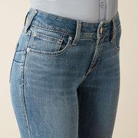 Ariat Women's Perfect Rise Naz Bootcut Jean in Crete (Available in Regular & Plus Sizes)