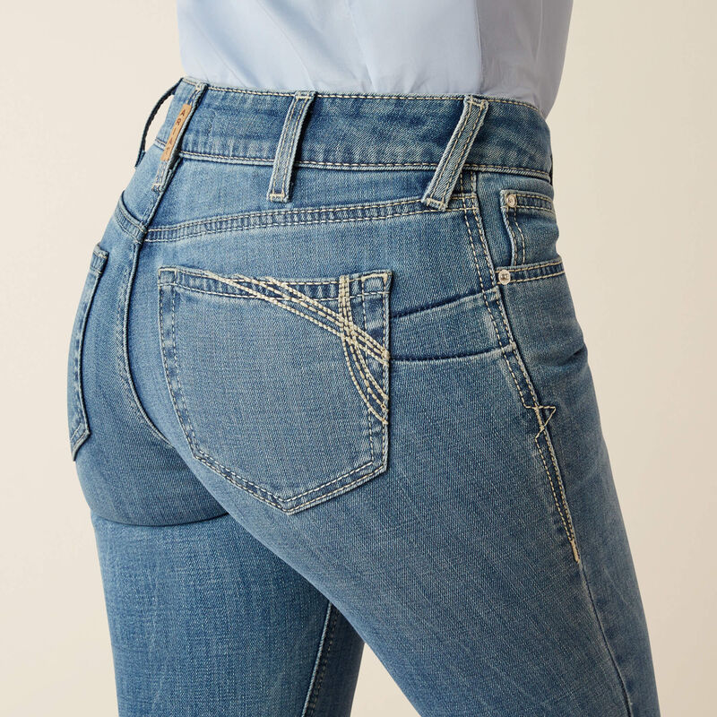 Ariat Women's Perfect Rise Naz Bootcut Jean in Crete (Available in Regular & Plus Sizes)