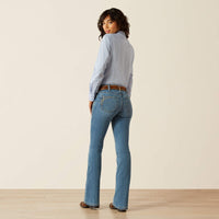 Ariat Women's Perfect Rise Naz Bootcut Jean in Crete (Available in Regular & Plus Sizes)