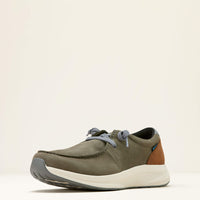 Ariat Men's Buckeye H20 Waterproof Shoe in Dark Grey & Status Brown