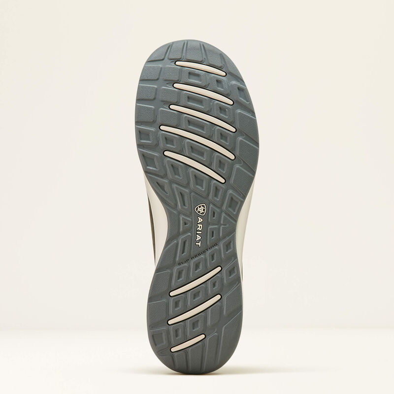 Ariat Men's Buckeye H20 Waterproof Shoe in Dark Grey & Status Brown