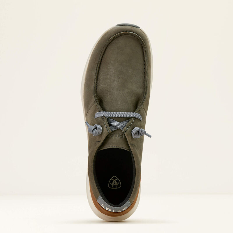 Ariat Men's Buckeye H20 Waterproof Shoe in Dark Grey & Status Brown