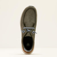 Ariat Men's Buckeye H20 Waterproof Shoe in Dark Grey & Status Brown