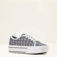 Ariat Women's Skylar Platform Shoe in Yeehaw Print