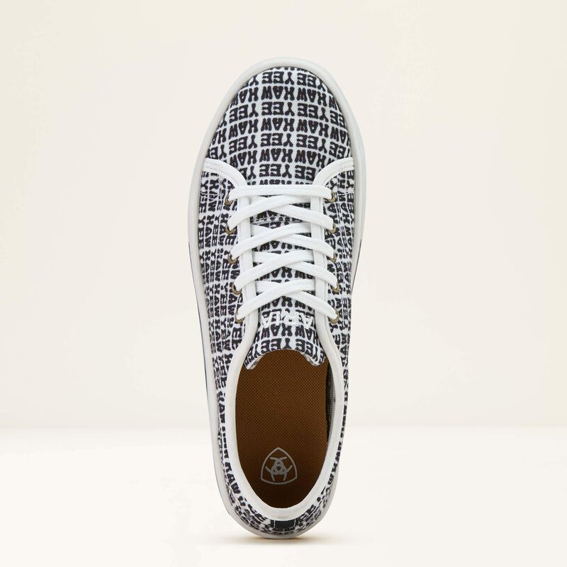 Ariat Women's Skylar Platform Shoe in Yeehaw Print