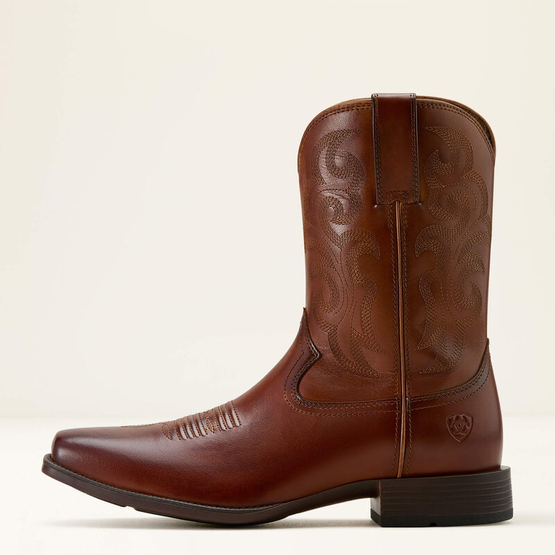 Ariat Men's Bodie Western Boot in Bitter Brown