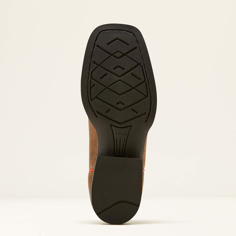 Ariat Kid's Quickdraw VentTEK Western Boot in Toasty Tan/Brushed Camo