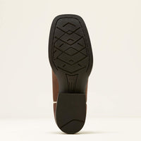 Ariat Kid's Quickdraw VentTEK Western Boot in Rich Clay/ Turquoise Floral Emboss