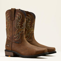 Ariat Men's Ironside Square Toe Steel Toe Work Boot in Rye Brown & Tan