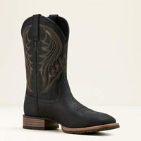 Ariat Men's Hybrid Rancher Cowboy Boot in Jasper Black