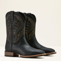 Ariat Men's Hybrid Rancher Cowboy Boot in Jasper Black