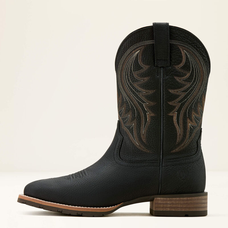 Ariat Men's Hybrid Rancher Cowboy Boot in Jasper Black
