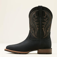 Ariat Men's Hybrid Rancher Cowboy Boot in Jasper Black