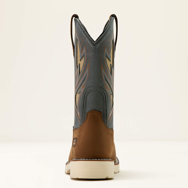 Ariat Men's Activator VentTek Steel Toe Boot in Alamo Brown & Stone Grey