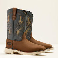 Ariat Men's Activator VentTek Steel Toe Boot in Alamo Brown & Stone Grey