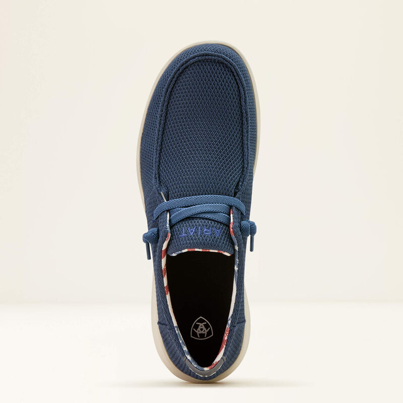 Ariat Men's Hilo Casual Shoe in Navy Mesh