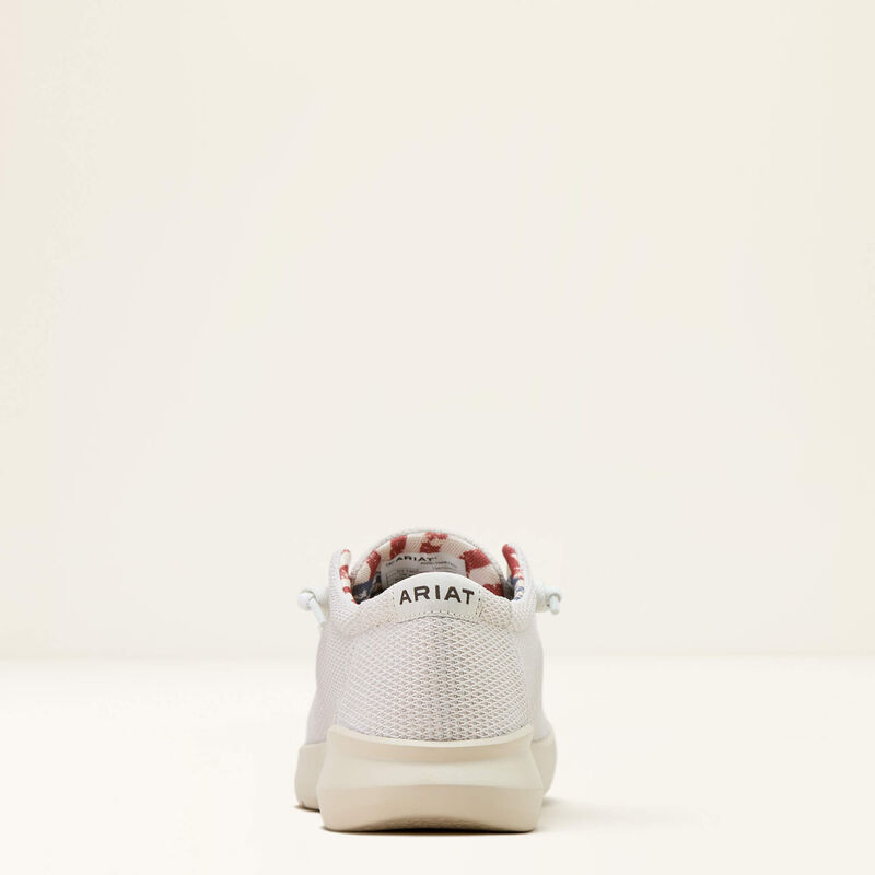 Ariat Men's Hilo Casual Shoe in Cream Mesh