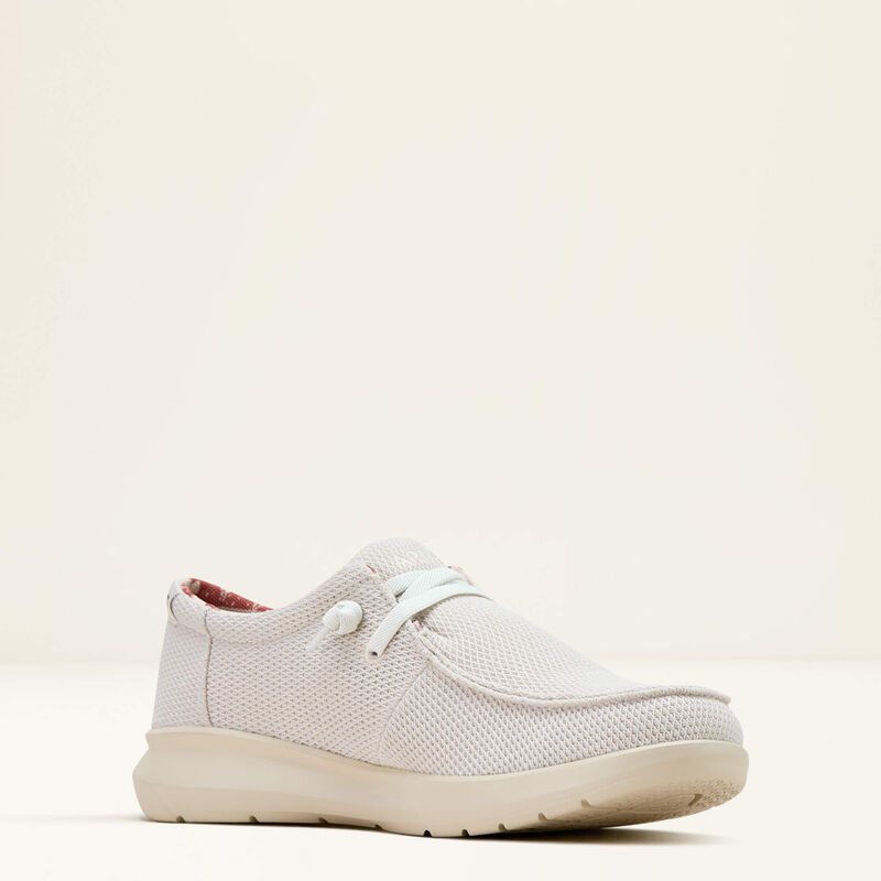 Ariat Men's Hilo Casual Shoe in Cream Mesh