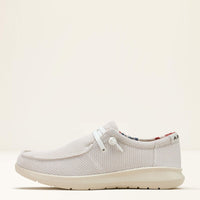 Ariat Men's Hilo Casual Shoe in Cream Mesh