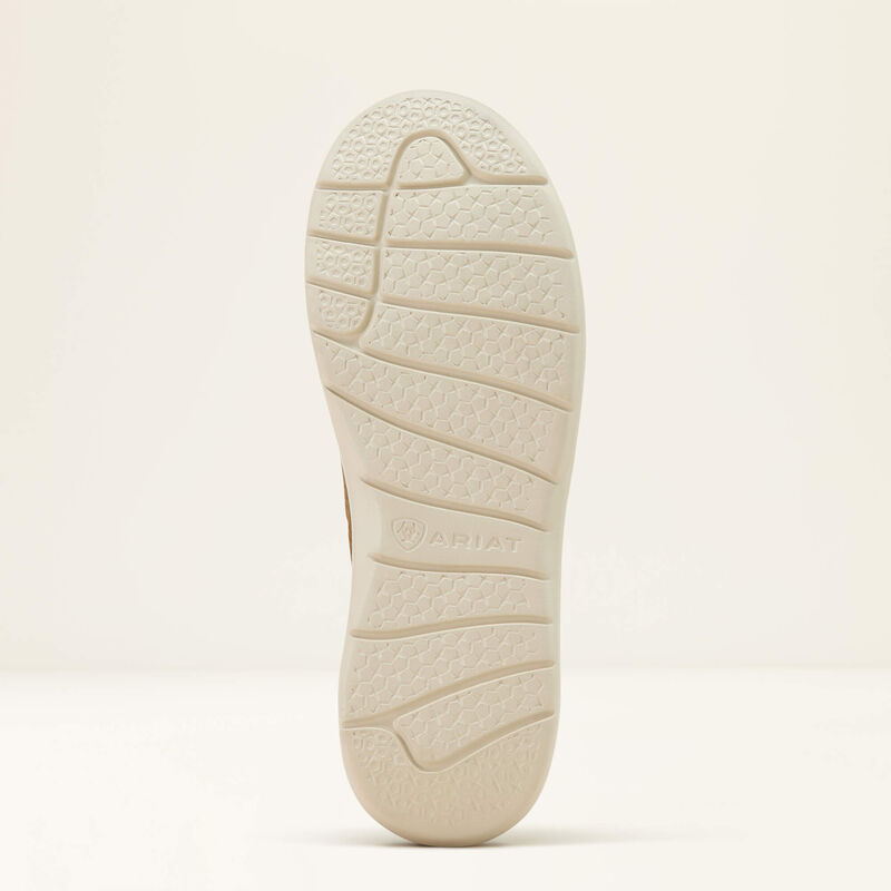 Ariat Women's Hilo Casual Shoe in Tan Woven Emboss