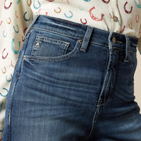 Ariat Women’s Ultra High Rise Rosalie Wide Leg Jean in Natalia