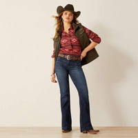 Ariat Women’s High Rise Frazey Slim Trouser Jeans in Florida (Available in Regular and Plus Sizes)