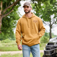 Ariat Men's Southwest Simple Hoodie in Bone Brown (Available in Tall Sizes)