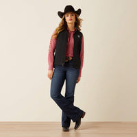 Ariat Women's Logo Concealed Carry Softshell Vest in Black