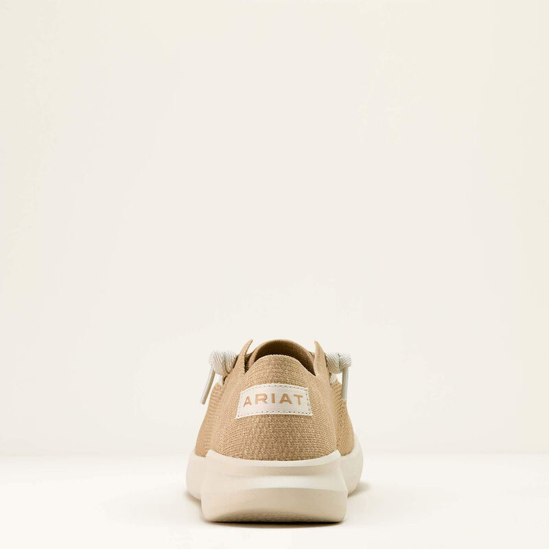 Ariat Women's Hilo Casual Shoe in Heathered Tan Knit