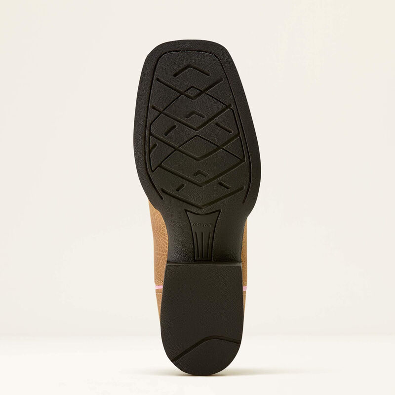 Ariat Kid's Tombstone Western Boot in Cottage & Rosebud