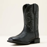 Ariat Men's Western Big Rig Wide Square Toe Boot in Black (Available in EE Width)