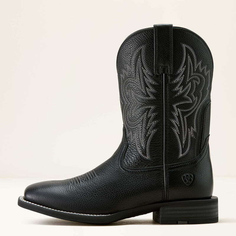 Ariat Men's Western Big Rig Wide Square Toe Boot in Black (Available in EE Width)