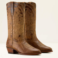 Ariat Women's Louella R Toe Western Boot in Pearl Brown