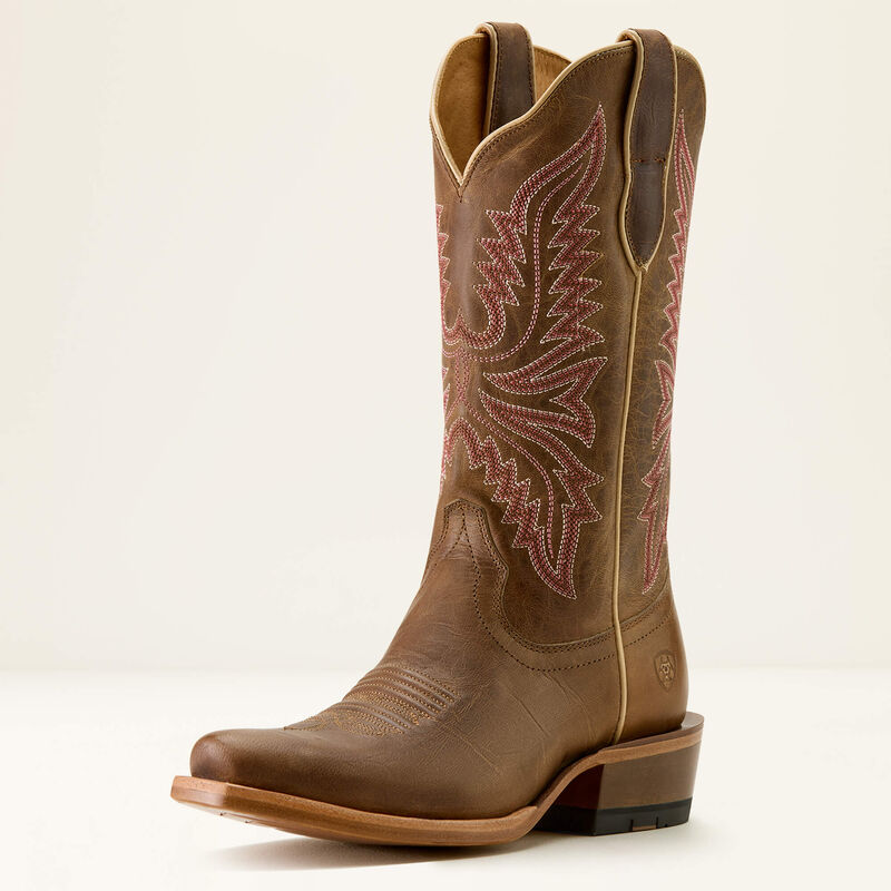 Ariat Women's Futurity Flash Western Boot in Totally Tan