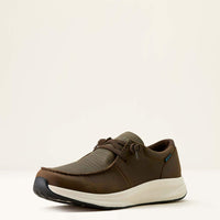 Ariat Men's Buckeye H20 Waterproof Shoe in Dark Brown & Brown Lizard Print