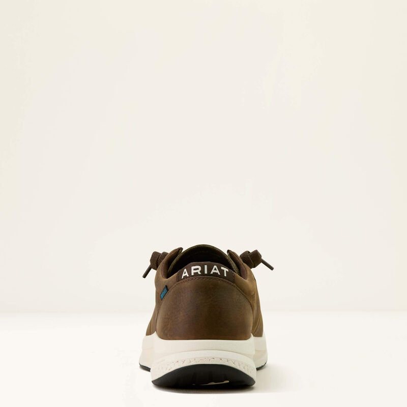 Ariat Men's Buckeye H20 Waterproof Shoe in Dark Brown & Brown Lizard Print