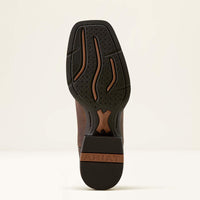 Ariat Men's Sport Rustler Wide Square Toe Cowboy Boot in Toffee