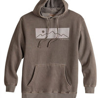 Tin Haul Men's Mountain Hoodie in Brown