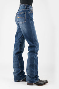 Stetson Women's No. 915 High Rise Straight Jean